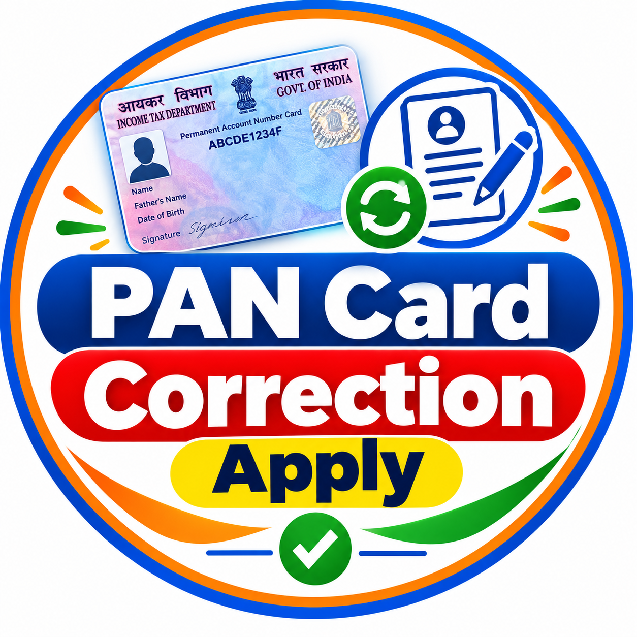 PAN Correction